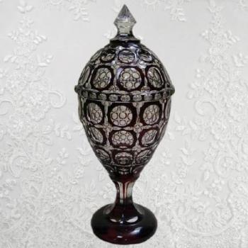 Glass Goblet - glass, cut glass - 1920 Glass Goblet - glass, cut glass - 1920