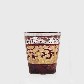 Glass Goblet - cut glass, clear glass - 1730 Glass Goblet - cut glass, clear glass - 1730