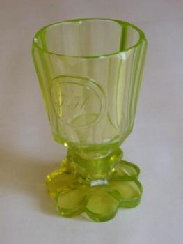 Glass with monogram Glass with monogram