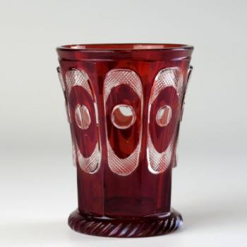 Glass Goblet - clear glass - 1850 Glass Goblet - clear glass - 1850