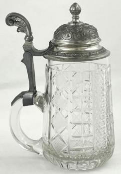 Glass Tankard - glass - 1895 Glass Tankard - glass - 1895