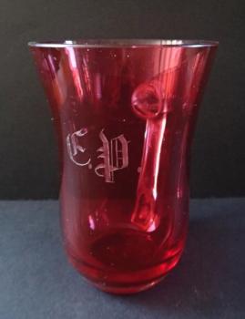 Mug of pink glasses monogrammed Mug of pink glasses monogrammed