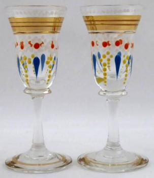 Small Glasses - glass - 1890 Small Glasses - glass - 1890