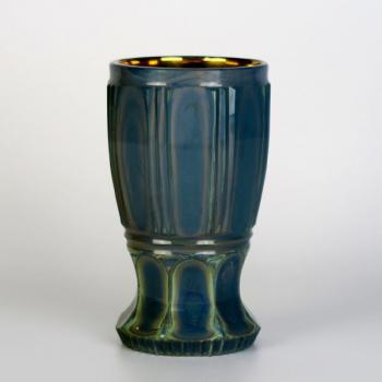 Lithyalin beaker in biedermeier style Lithyalin beaker in biedermeier style