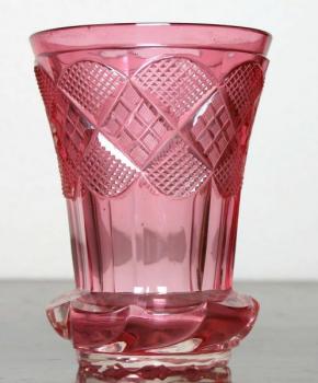 Glass Goblet - cut glass - 1840